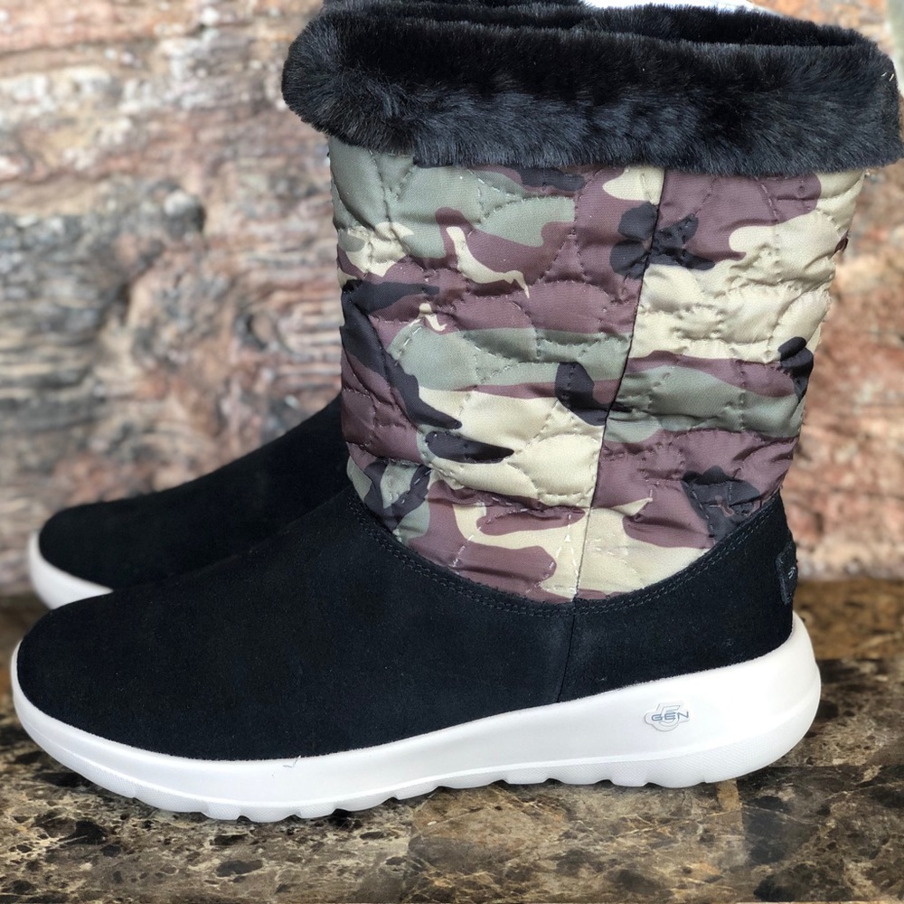 NEW Skechers On The Go Joy Incognito Winter Boots - Picture 9 of 14